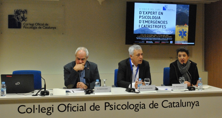 Curs d&#039;Expert en Psicologia d&#039;Emergències i Catàstrofes 2016