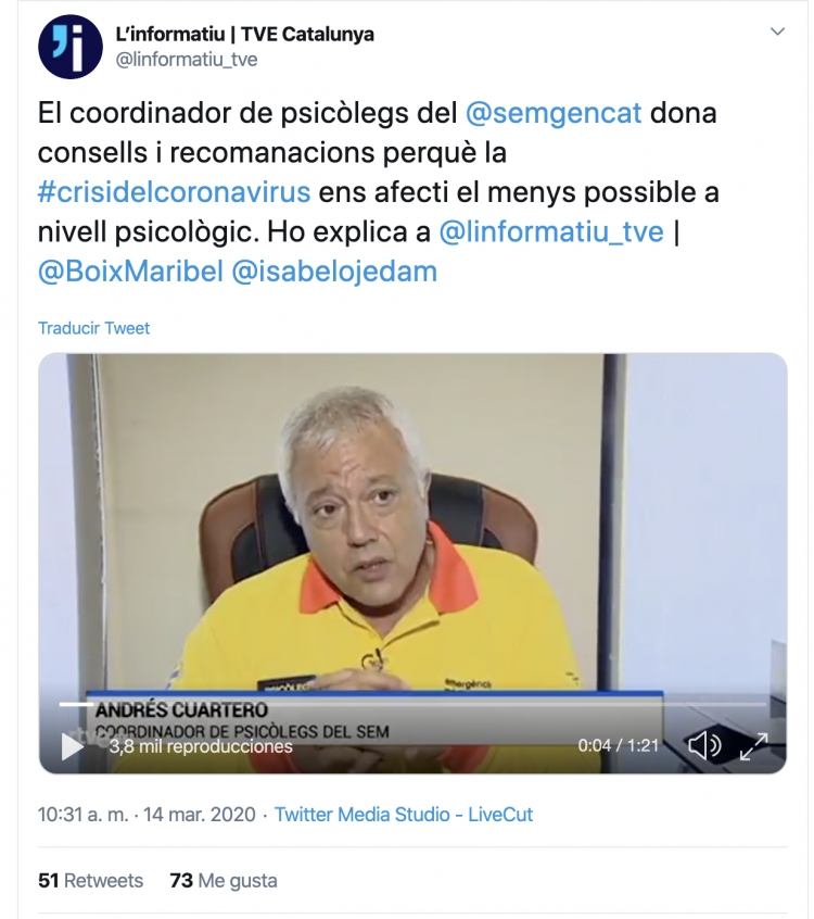 Fem coses senzilles per afrontar millor el confinament pel COVID-19