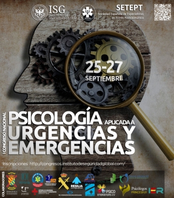 Congreso Nacional PSICOLOGIA URGENCIAS Y EMERGENCIAS