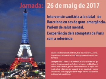 Jornada : La experiència dels atemptats de París.26/5/2017