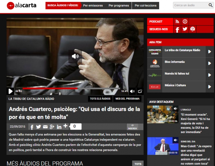 "Aquells que infundeixen por i allà on la por està present, la sabiduria no pot ser-hi, no existeix".Adaptat de Lactantius